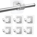 Self Adhesive Curtain Rod Holder Clips |🔥FLAT 50% SAVINGS🔥