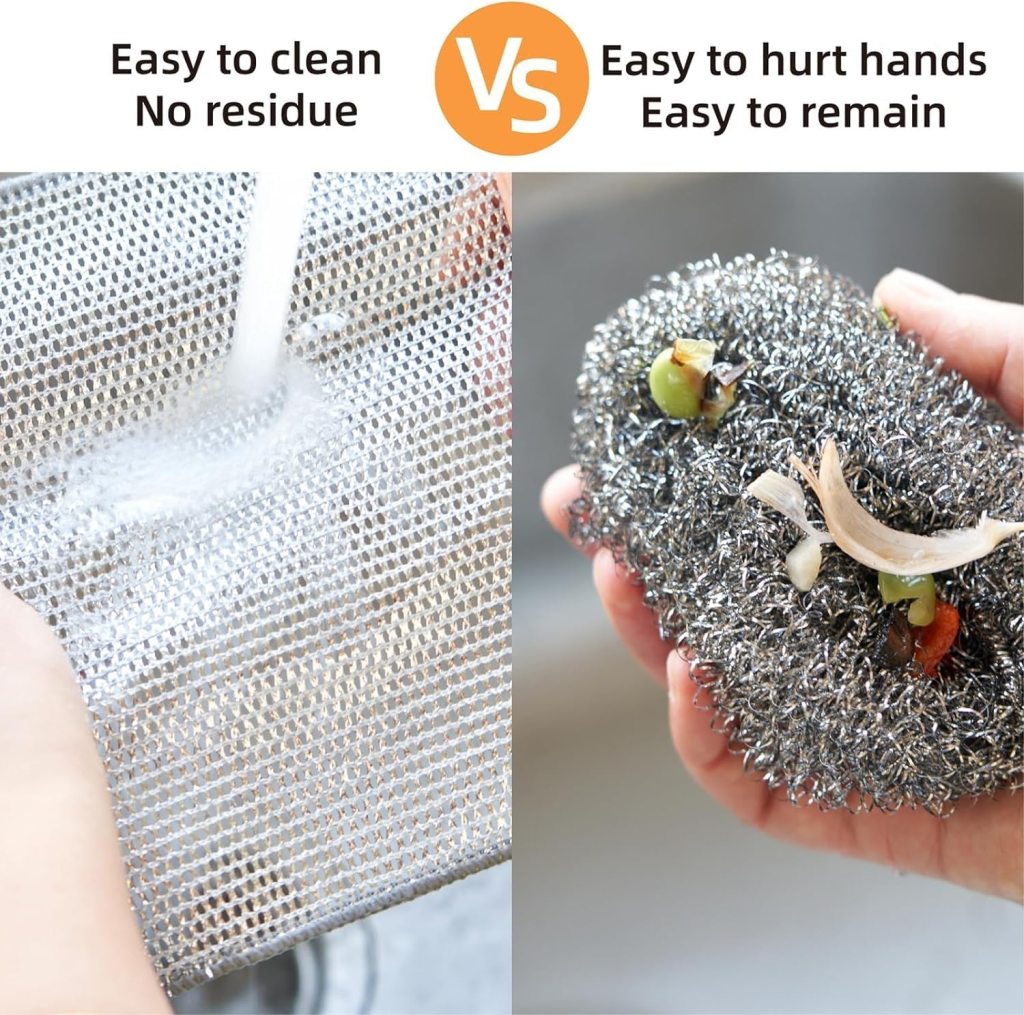 Non-Scratch Wire Dishcloth